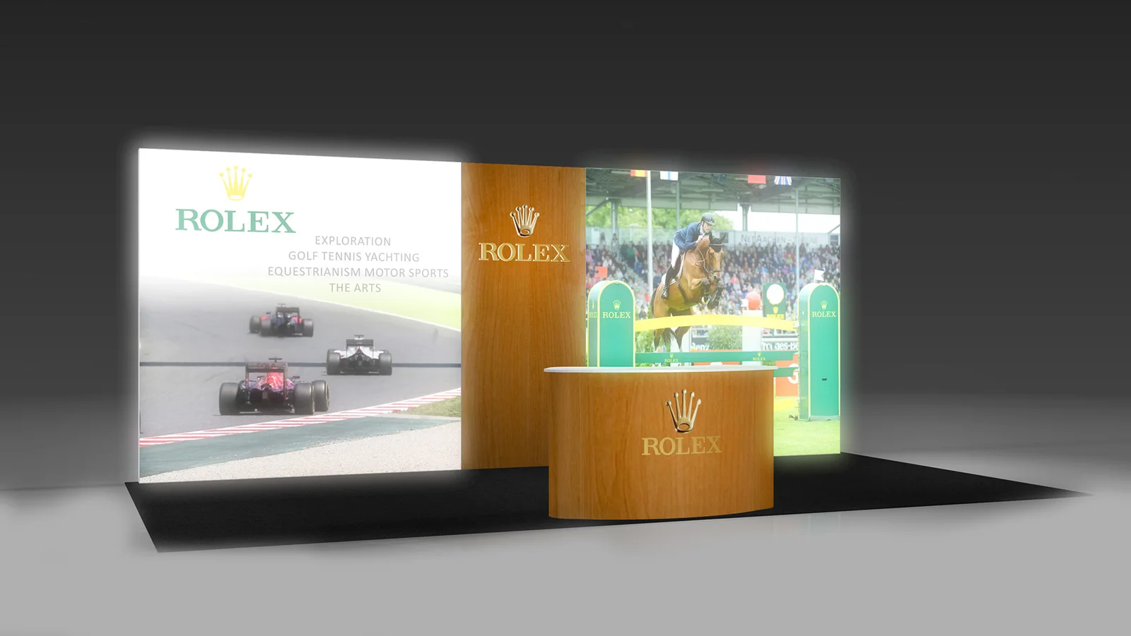 10x20 Booth exhibition stand